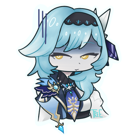 Eula sticker